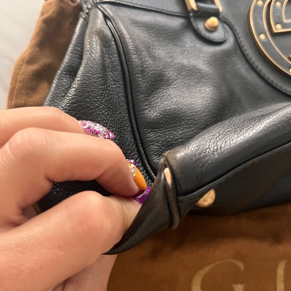 ❌sold❌Authentic GUCCI Blondie Vintage Leather Ha… - Picture 11 of 11